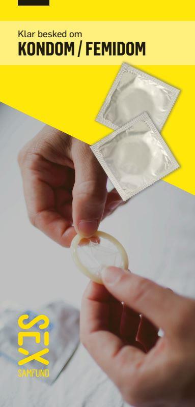 Klar Besked om kondom/femidom - pjece