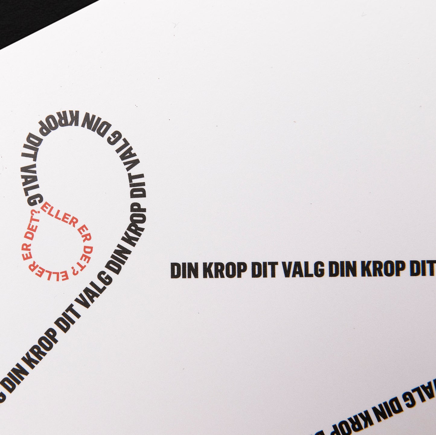 Din Krop, Dit Valg postkort