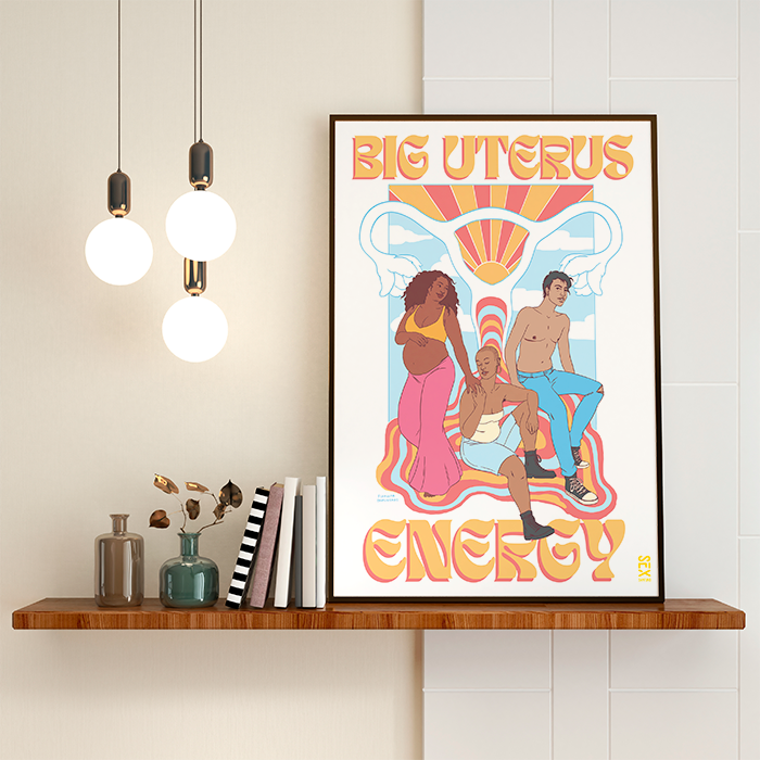 Big Uterus Energy - Plakat