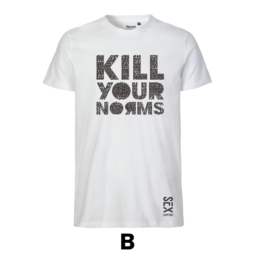 Kill Your Norms T-shirt - hvid